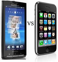 Image result for Xperia X10 vs iPhone