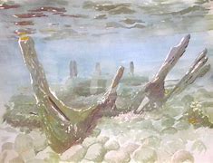 Image result for painting of Anzac landing