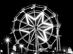 Image result for Art Deco Ferris Wheel Black and White