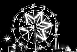 Image result for Ferrish Wheel Black Annd White
