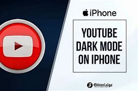 Image result for YouTube iPhone Dark Mode