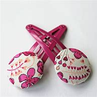 Image result for Fabric Hair Clips