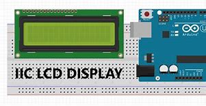 Image result for LCD-Display 1602 I2C Converter Back