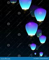 Image result for Sky Lanterns Blue