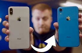 Image result for iPhone XR Blue vs iPhone 5