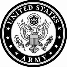 Image result for Clip Art Black Army Logo