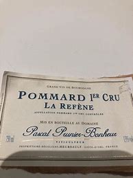 Image result for Pascal Prunier Bonheur Pommard Refene