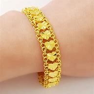 Image result for Gold Heart Bracelets for Women