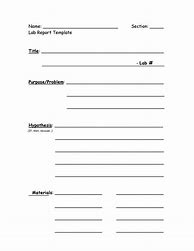 Image result for Free Science Lab Notebook Template