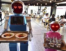 Image result for Robot Waiter in China