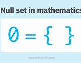 Image result for Null Set Math