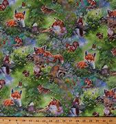 Image result for Animal Fabric by the Yard