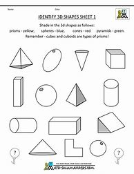 Image result for Geometry Shapes Worksheets 2nd Grade