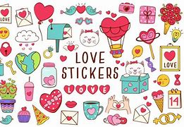 Image result for Love Stickers