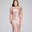 Image result for Rose Gold Elegant Dresses Plus Size