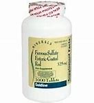 Image result for Ferrous Sulfate 325 Mg Tablet