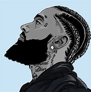 Image result for Nipsey Hussle Drawing Side