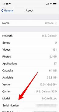 Image result for iPhone 6 Serial Number