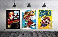 Image result for Super Mario Bros NES Poster