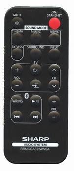 Image result for Sharp Stereo Amplifier Remote