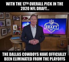 Image result for Cowboys Draft Meme