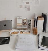 Image result for Aesthetic Desk Setup Ideas