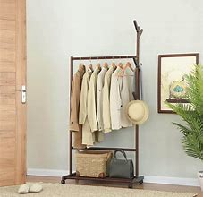 Image result for Wooden Clothes Stand India