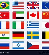Image result for Individual Country Flags of the World