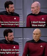 Image result for Star Trek the Next Generation Picard and Riker Memes