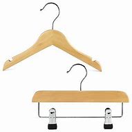 Image result for Kids Wooden Coat Hangers