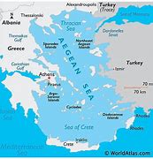 Image result for Aegean Sea Map for Kids