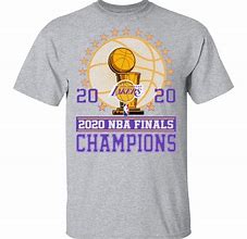 Image result for Lakers NBA Championship Shirt