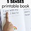 Image result for Five Senses Book Template