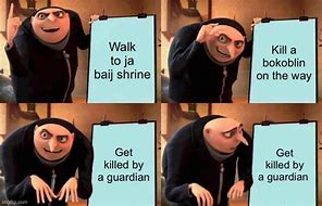 Image result for Killed by Own Guardian Meme
