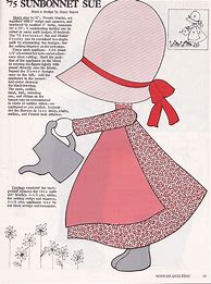 Image result for Sunbonnet Sue Patterns and Templates