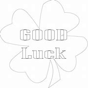 Image result for Good Luck for Coloring