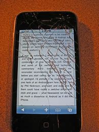 Image result for Scratched iPhone Screen