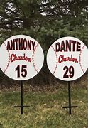 Image result for Personalized Sports Sign