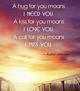 Image result for Hug Kiss Quotes