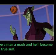Image result for Green Goblin Face Meme