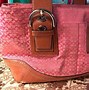 Image result for Pink Coach Purse