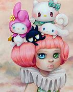 Image result for Hello Kitty and Chococat