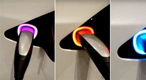 Image result for Tesla Charge Port Light Color
