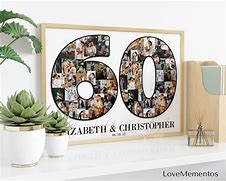 Image result for Gift Ideas for 60th Wedding Anniversary
