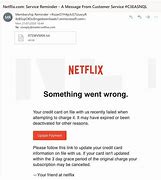 Image result for Netflix Payment Scam Email