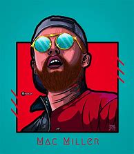 Image result for Mac Miller Cartoon Poster