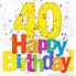 Image result for Happy Birthday 40T Katie