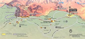 Image result for Grand Canyon Tourist Map