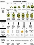 Image result for U.S. Army Rank Insignias