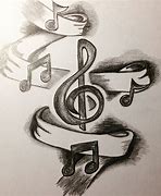 Image result for Cool Easy Drawings Music Notes